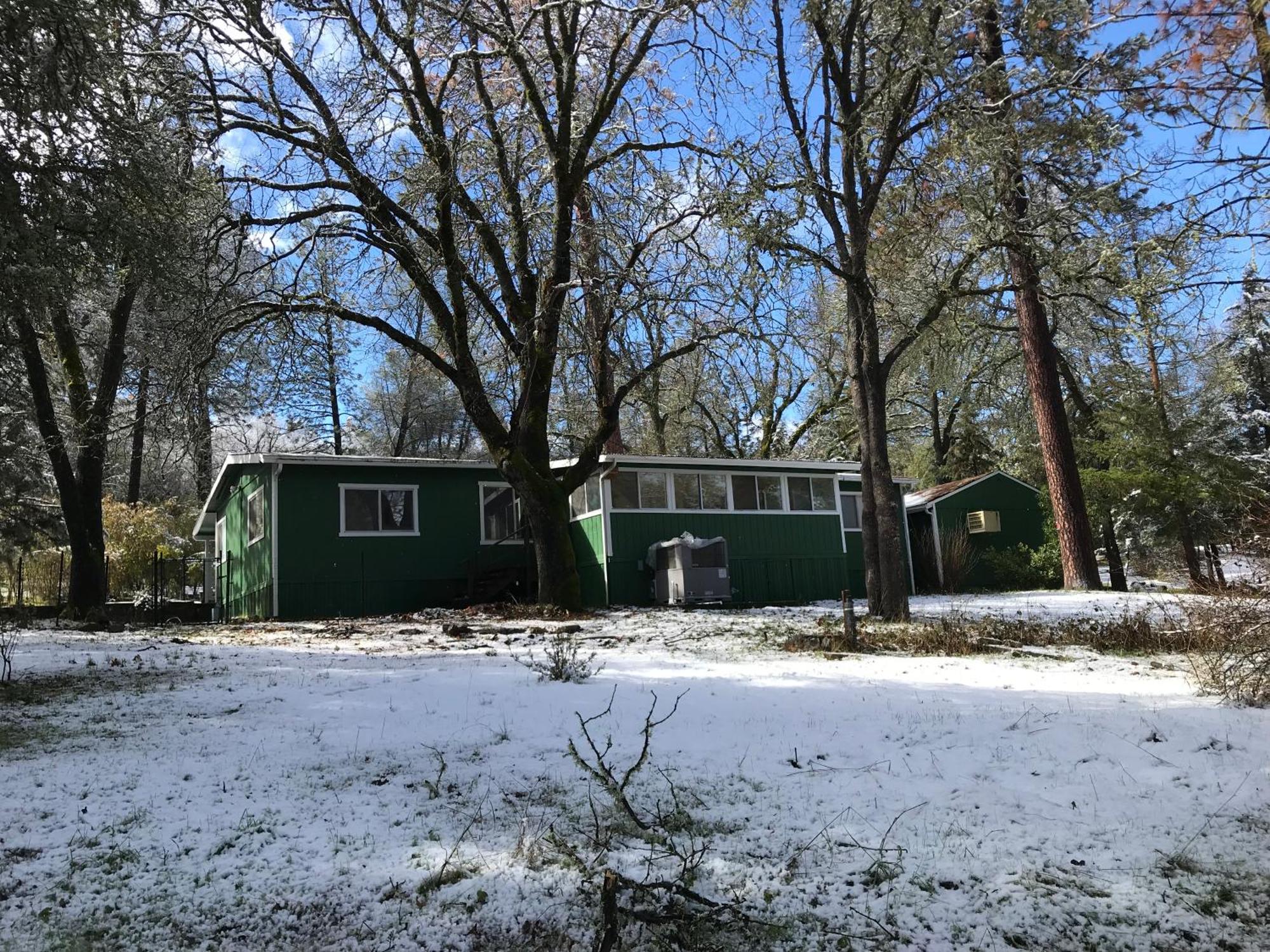 Green Cabin In Midpines Exterior photo